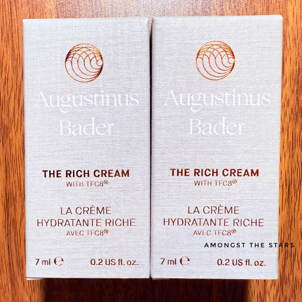 2 Augustinus Bader The Rich Cream TFC8 Mini Travel Size 7ml 0.2 fl oz